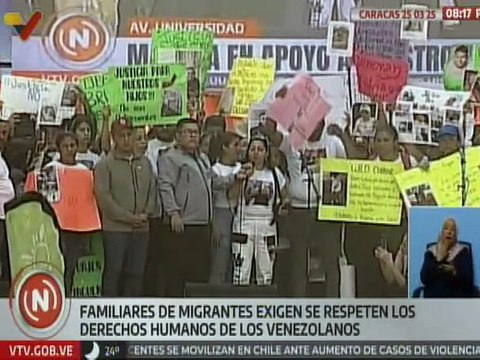 Venezolanos exigen pruebas de los supuestos delitos cometidos por migrantes secuestrados