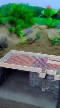 Unbelievable! A 2-Story Villa Built with Mini Bricks That Looks Like a Million Bucks! #miniature