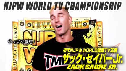 Zack Sabre Jr. vs Shota Umino - NJPW WORLD TV CHAMPIONSHIP MATCH: SAKURA GENESIS 2023 (4/8/2023)