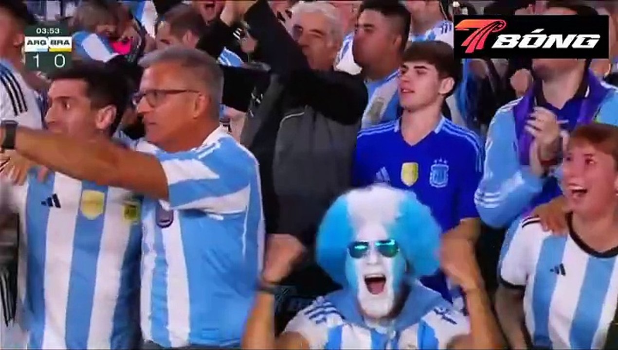 HT:  Argentina 3:1 Brazil