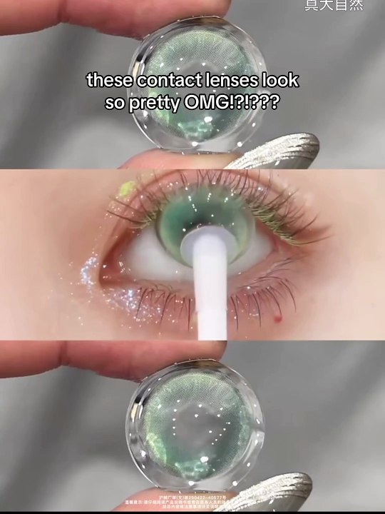 Crystal Clear Colored Contacts
