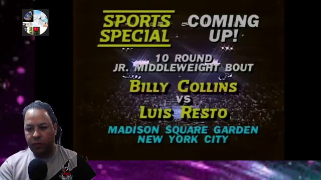 LE QUITO LA CORCHA A LOS GUANTES Y USO YESO EN LOS NUDILLOS Luis Resto vs Billy Collins Jr