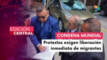 Abogados denuncian ilegalidad de EE.UU. y del gobierno salvadoreño