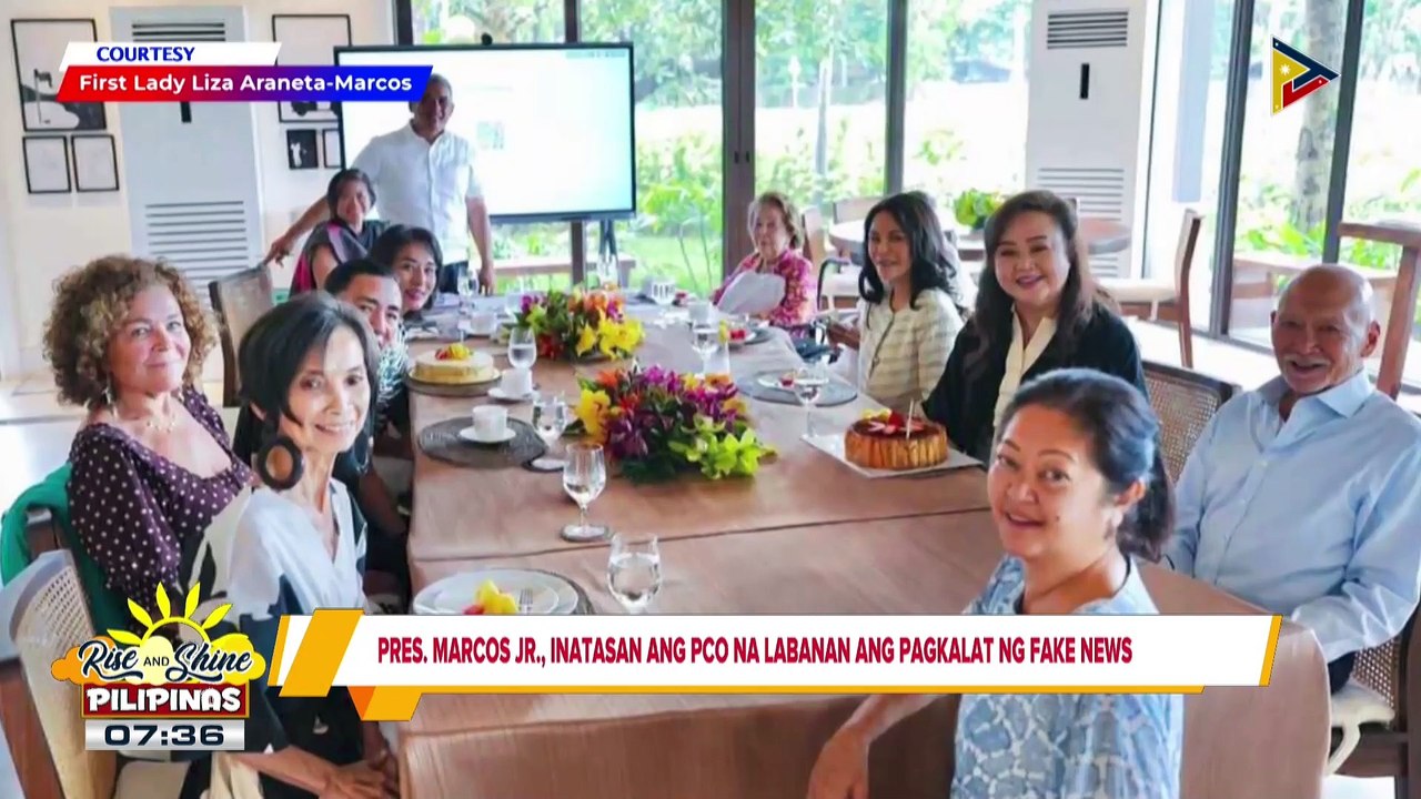 PBBM, inatasan ang PCO na labanan ang pagkalat ng fake news