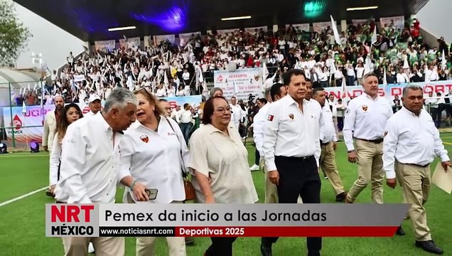 Pemex da inicio a las Jornadas Deportivas 2025