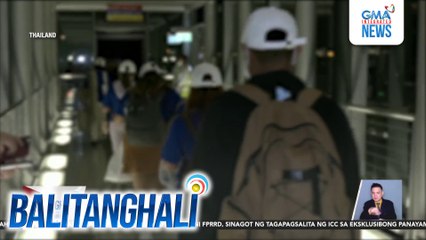 176 na Pinoy na ginawang scammer sa Myanmar, nakauwi na sa Pilipinas | Balitanghali