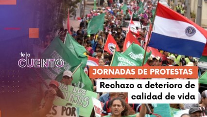 Te Lo Cuento 25-03-25: Movilizaciones en contra de Santiago Peña