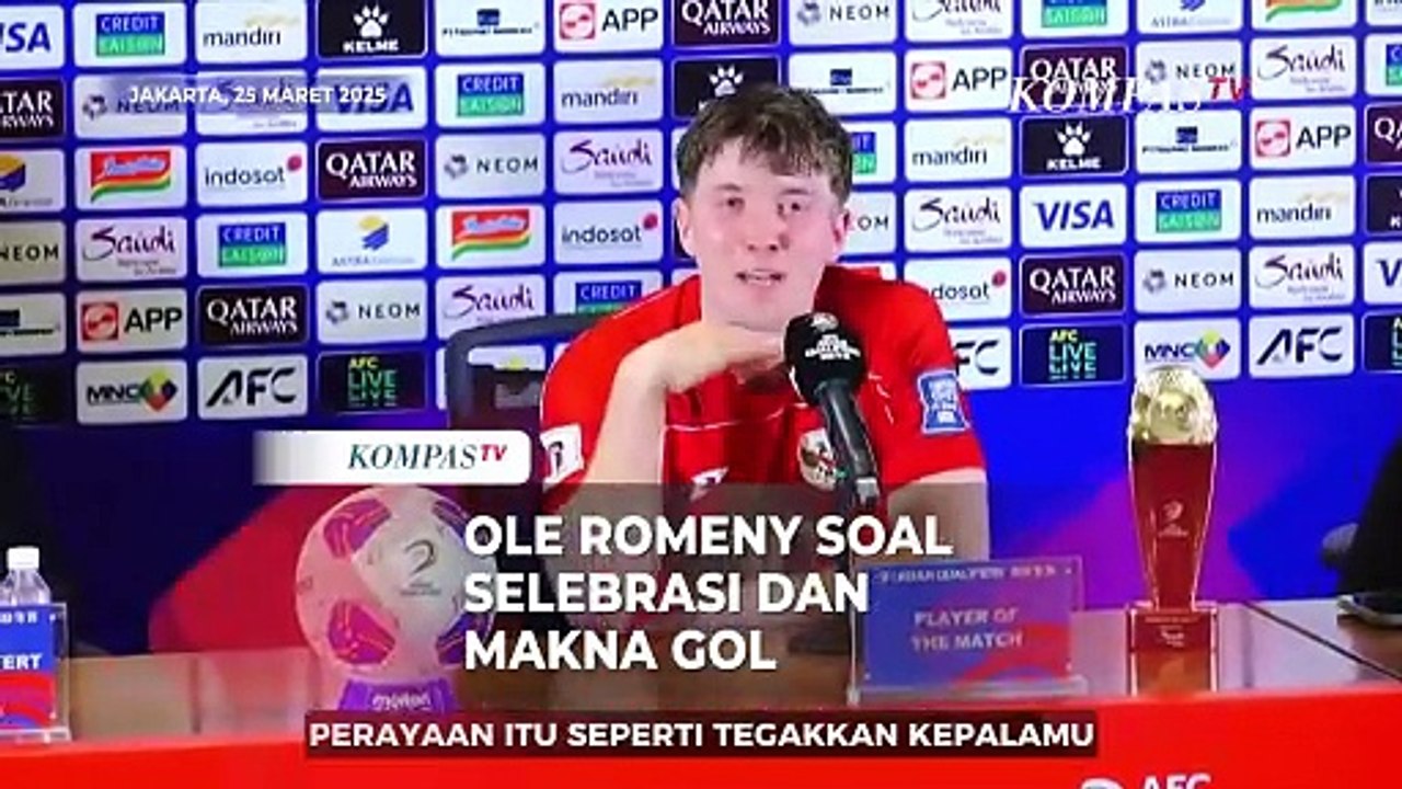 Ole Romeny Ungkap Makna Selebrasi & Dedikasi Gol saat Timnas Indonesia Tekuk Bahrain