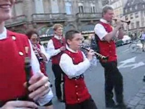 EUROCELTES 2008 STRASBOURG PARADE DANS LES RUES DE LA VILLE