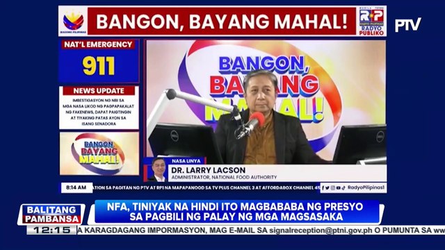 NFA, tiniyak na hindi ito magbababa ng presyo sa pagbili ng palay ng mga magsasaka