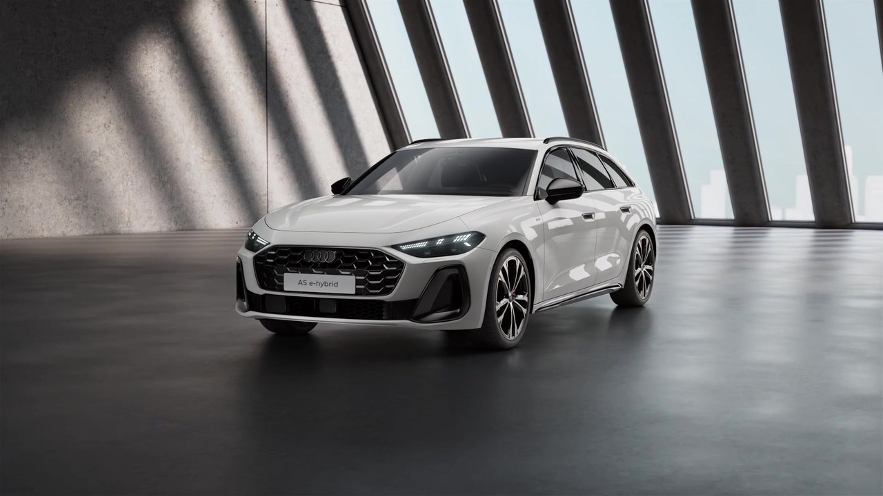 Audi A5 e-hybrid quattro – Plug-in-Hybrid-Antriebsstrang – Animation