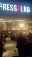 AK Partili milletvekillerinden Espressolab'a ''destek'' ziyareti