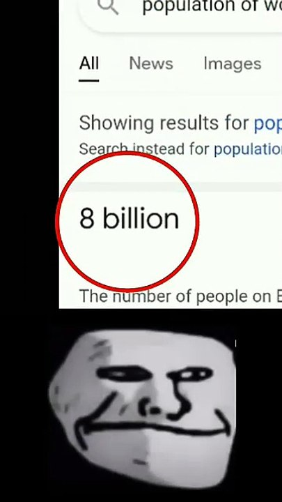 world population and Google download comparison #dailymation#shorts