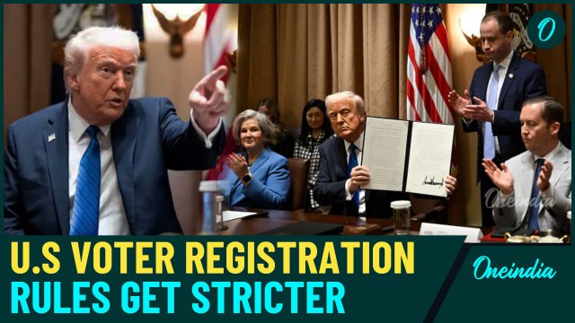 Trump Executive Order Tightens Proof Of Citizenship Rules For Voting In Federal Elections
