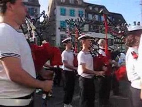 EUROCELTES 2008 STRASBOURG PARADE DANS LES RUES DE LA VILLE