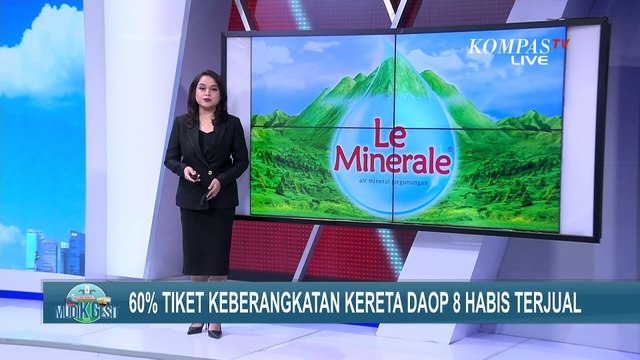 Tiket Kereta Mudik Lebaran 2025 Daop 8 Surabaya Ludes Terjual 60%