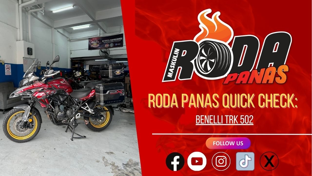 RODA PANAS QUICK CHECK : BENELLI TRK 502