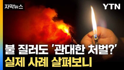 [자막뉴스] 미제 혹은 '미미한 처벌'... 민낯 드러난 산불 원인 / YTN