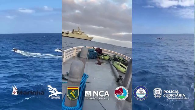 Três brasileiros estão entre os presos pela Marinha de Portugal em narcossubmarino com 6,5 toneladas de cocaína