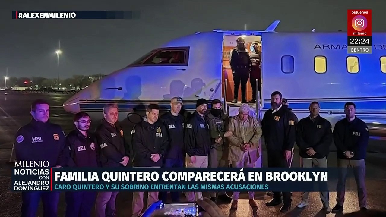 Rafael Caro Quintero y su sobrino rinden cuentas en la Corte Federal de Nueva York