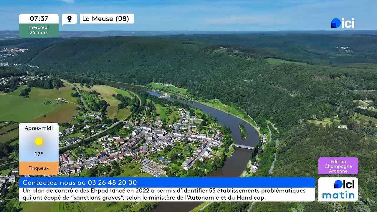 26/03/2025 - ici matin par ici Champagne-Ardenne en vidéo
