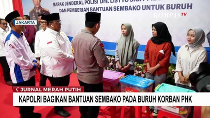 Kapolri Bagikan Sembako untuk Buruh Korban PHK di Jabotabek, Jabar, dan Jateng