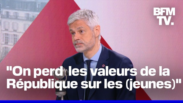 Laïcité, voile dans le sport, Bruno Retailleau…L’interview de Laurent Wauquiez (LR) en intégralité