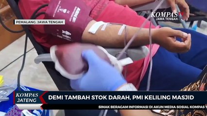 Demi Tambah Stok Darah, PMI Keliling Masjid