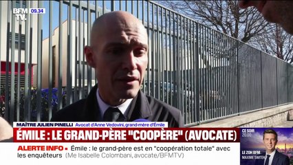 "Une épreuve": L'avocat de la grand-mère maternelle du petit Émile réagit à la prolongation de sa garde à vue
