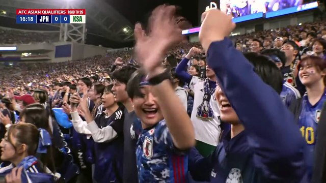 【FULL MATCH】 Japan vs. Saudi Arabia | AFC World Cup 2026 Qualifiers