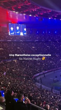 Frissons garantis quand tout un stade chante la Marseillaise ! 🇫🇷🔥