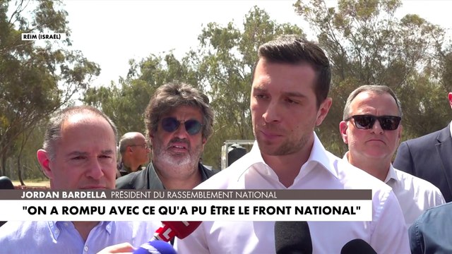 Jordan Bardella : «Les Français de confesssion juives connaissent la sincérité de notre enfafement»