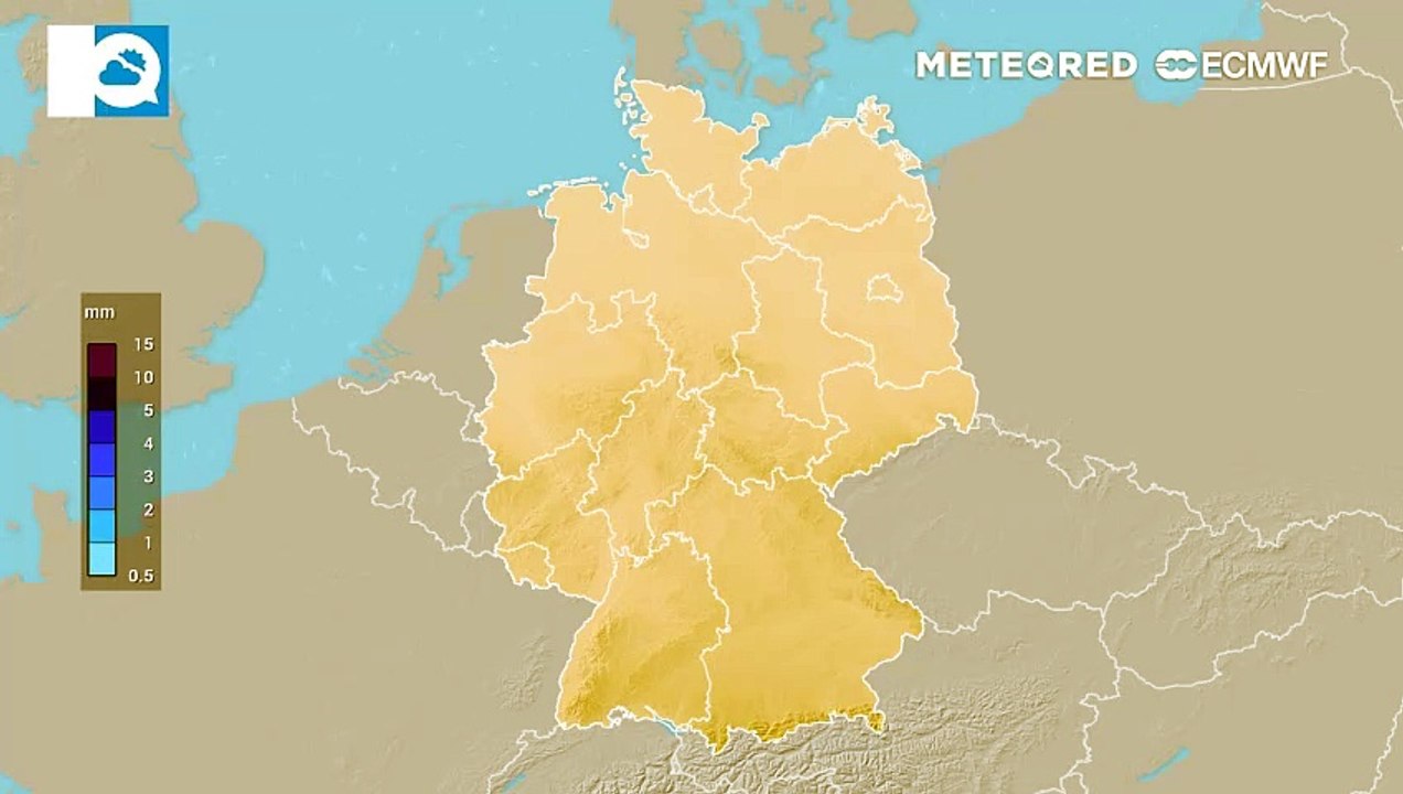 Wo steckt der Niederschlag? Die nächsten Tage bleiben in Deutschland sehr trocken