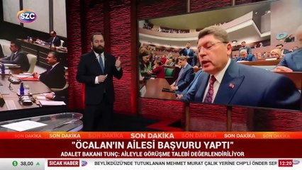 Adalet Bakanı: Öcalan'ın ailesi İmralı'da ziyaret için başvuru yaptı