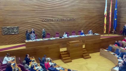 El PP deja a los socialistas sin representación en la mesa de las Corts Valencianes  por primera vez en democracia