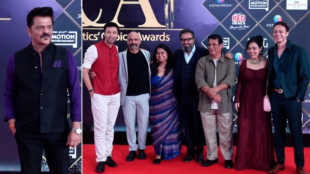 Critics Choice Awards: Dynamic Director Nikkhil Advani With Team & The Stylish Rajesh Khattar Arrive