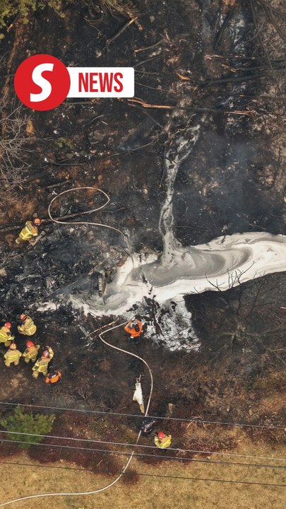 Pilot killed as firefighting helicopter crashes in South Korea