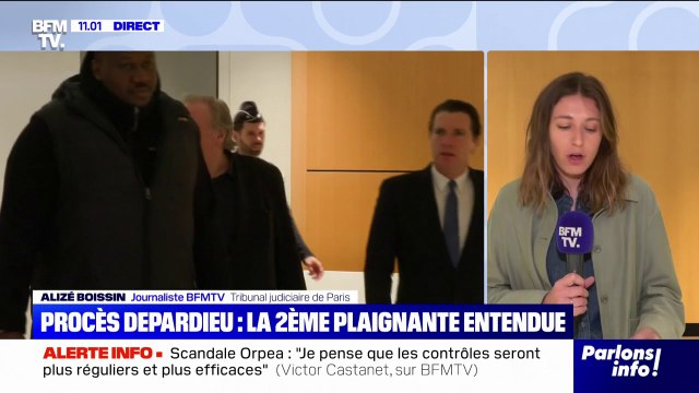 Procès Depardieu: 14 témoins vont être entendus ce mercredi après-midi, dont Fanny Ardant