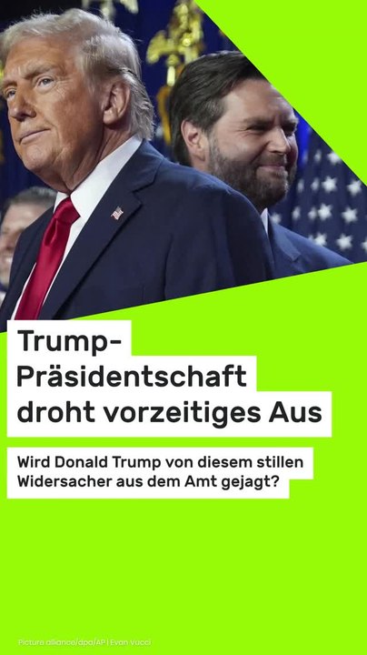 Copy of Trump-Präsidentschaft droht vorzeitiges Aus: Wird Donald Trump von diesem stillen Widersacher aus dem Amt gejagt?