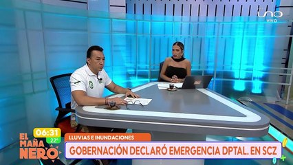 SCZ GESTION DE RIESGO DE LA GOBERNACIO INFORMA SOBRE LA SITUACION EN SANTA CRUZ