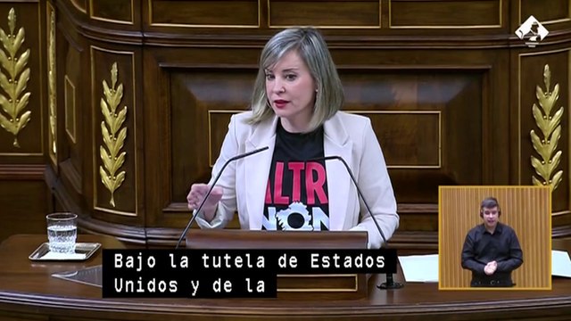 Sumar insiste en salir de la OTAN: La OTAN está rota por la alianza Putin-Trump