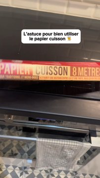 L’astuce pour bien utiliser le papier cuisson