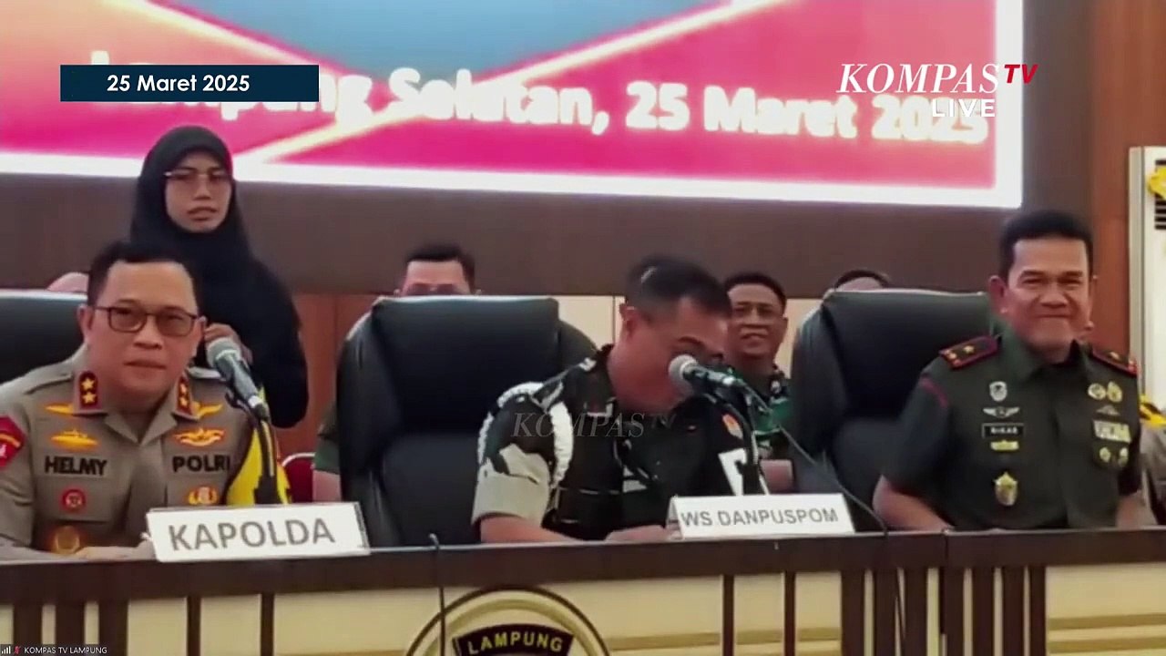 Puspomad Ungkap Hasil Tes Urine 2 Anggota TNI Tersangka Penembakan 3 Polisi Way Kanan Lampung