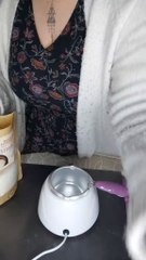 C'était les cadeaux de l'année dernière, cette année j'ai fait une bougie un peu différente