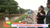 SCZ FAMILIAS EVACUAN SUS PERTENENCIAS ANTE INUNDACIONES EN PUERTO PAILAS