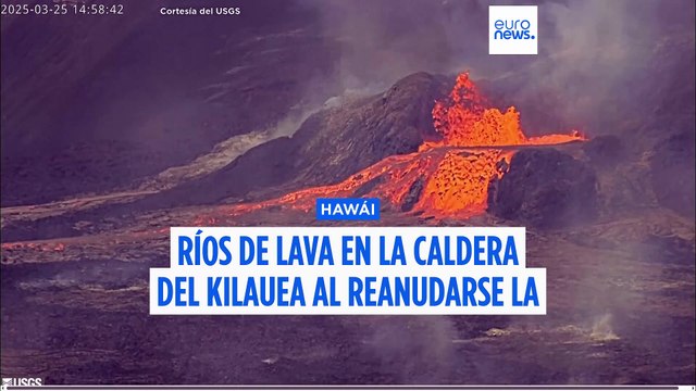 El volcán más activo de Hawái, el Kilauea, entra en erupción de nuevo