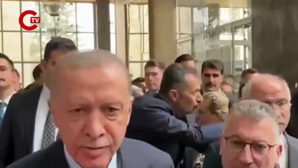 Erdoğan grup toplantısı çıkışında “Turpun büyüğü CHP’ye kayyum mu” sorusunu böyle yanıtladı “Turpun büyüğünü soruyorsun, sen anladın herhalde”