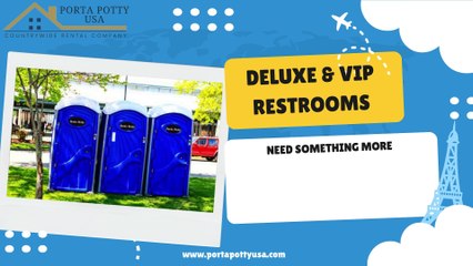 Which Porta Potty is Right for You Porta Potty USA Breaks It Down! Countrywide Rental