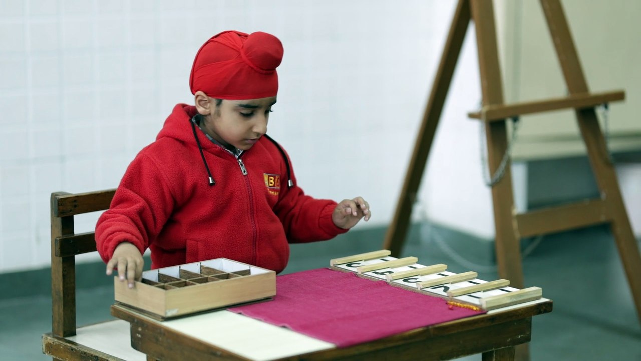 Montessori Counting Activities | Fun Learning at BIPS Patiala Best Preschool in patiala