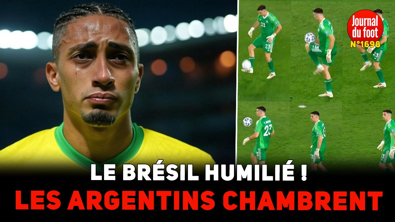 Le BRÉSIL HUMILIÉ, Emiliano Martinez et les Argentins CHAMBRENT !